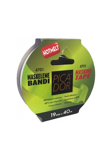 Picador 4701 40 M x 19 MM Maskeleme Bantı