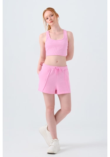 Loft Kadın Şort Pembe