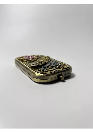 Mama Karma Cep Aynası Katlanabilir Hediye 226721608 Altın Rengi