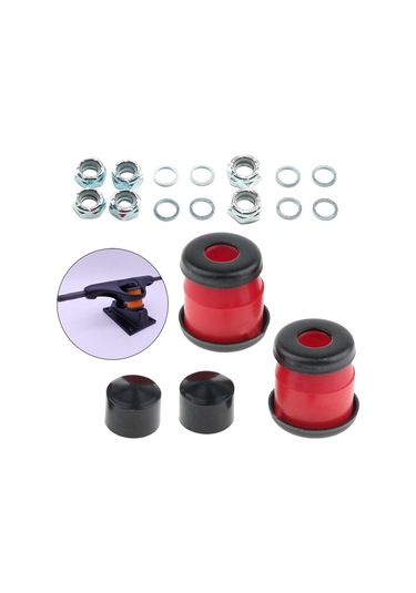 Homyl Kaykay Kamyon Burçları Kiti Kupası Şok Kırmızı-11-mm Kırmızı Çok Renkli