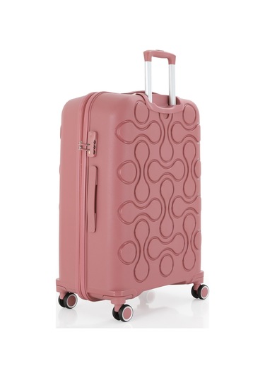 Mçs Polipropilen 2li Valiz Seti Büyük & Makyaj V376 S23sy1000047-set 00418 Koyu Pudra