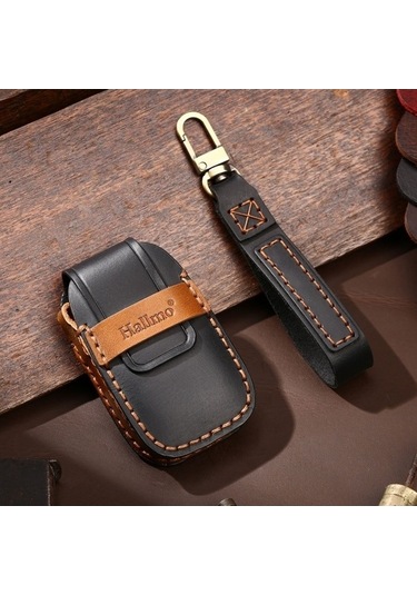 Wondernest Hallmo Subaru Forester Uyumlu Sığır Derisi Anahtar Kılıfı - Siyah