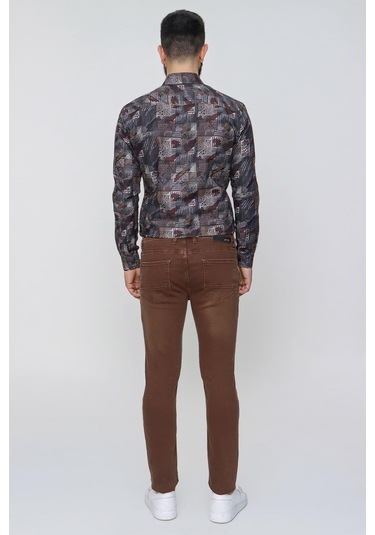 087 Tarçın Jean Pantolon Tarçın