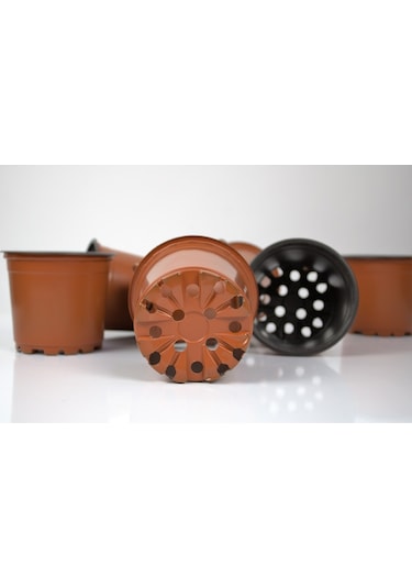 Vakum Saksı 12X10 Cm 100 Adet Üretim Saksı Çiçek Saksı Fide Saksı