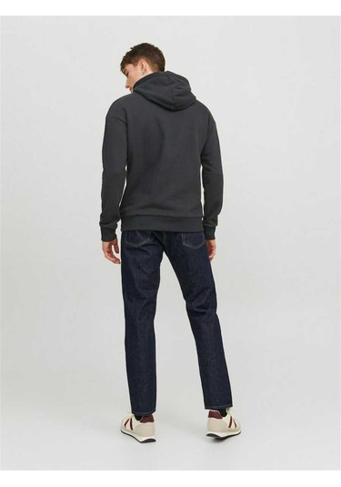 Jack&jones Jjejosh Erkek Sweatshirt 12236513-black Siyah