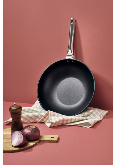 Esperanza Wok Tava 28 Cm Siyah