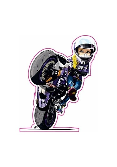 72 X 90 Mm Sticker 10'lu Çok Renkli