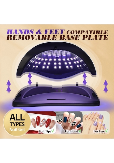 Güzellik Led Uv Işık Akıllı Kurutma Tırnak Jeli Özel Kurutma