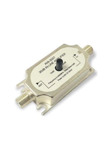 electroon ELC-1530 Ayarlı Uydu Sinyal Yükseltici 30dB Line Amplifier