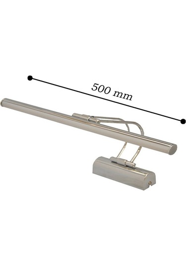Krom 50 Cm Aplik Ayna Üstü Ve Tablo Ve Resim Aydınlatması Krom