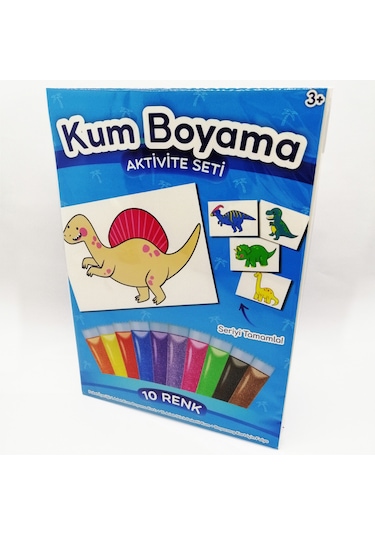 Spinosaurus Dinozor Kum Boyama Aktivite Seti