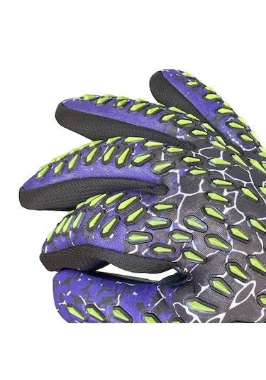 Vento Urg 2.0 Kaleci Eldiveni Siyah, Mor Ve Yeşil Karışık Renkli