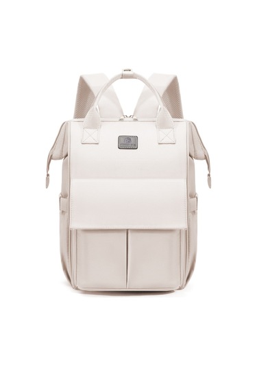 Büyükkapasiteli Taşın Anne Ve Sırtçantası Kadın El No Sırtçantası Beyaz