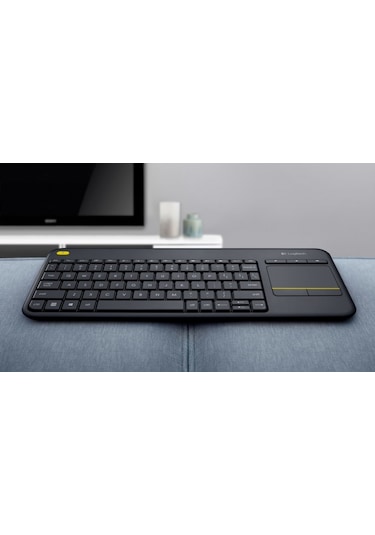 Logitech K400 PLUS 920-007149 Touchpadli Kablosuz Q Klavye