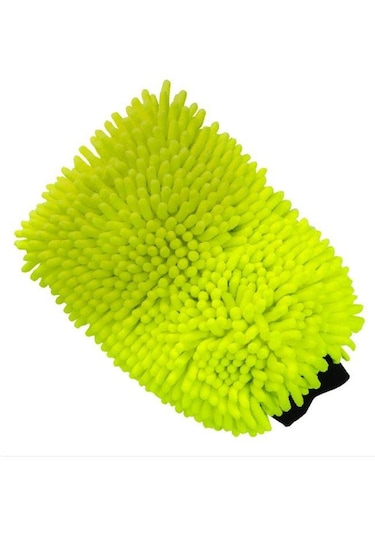 Automix Makarna Mikrofiber Yıkama Eldiveni Yeşil