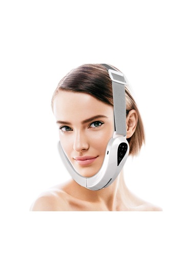 Ambition Ems Mikro Akım Yüz Germe Güzellik Aleti, Titreşim Masaj Beyaz