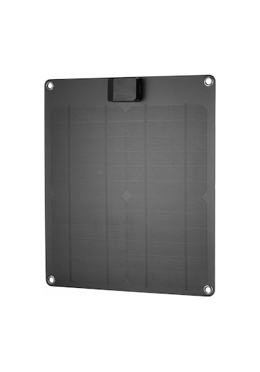 Tenfowee Monokristal Güneş Paneli: 15w, 5v/12v Çift Çıkışlı Taşınabilir Şarj Cihazı, Telefon Ve Akü Şarjı İçin