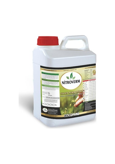 Nitroverm %100 Organik Konsantre Sıvı Gübre 5L
