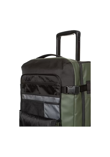 Eastpak Kabin Boy Valiz Ultra Hafif, Geniş Hacimli, Dayanıklı Kumaş, Sessiz Tekerlekli Ek00094d3w91 Haki