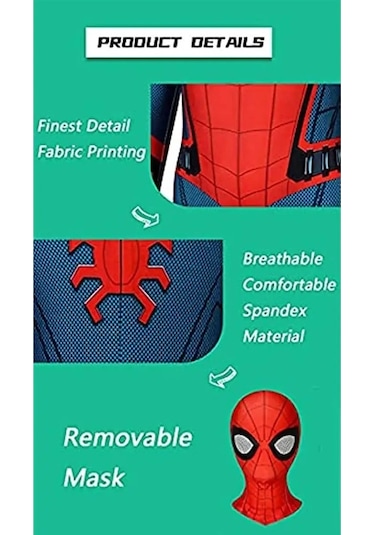 Jl Örümcek Adam Kostüm Çocuklar İçin Yetişkin Tobey Macosplay