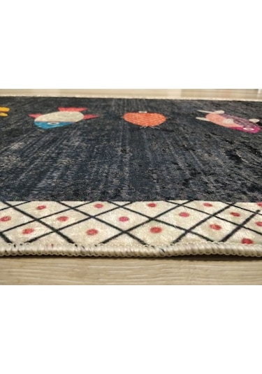 Yamalı Home Style Deri Taban M1516-80X150 Çok Renkli