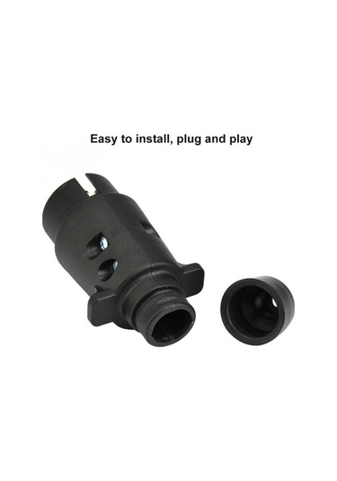 Trendooze V Standardı Soket Römorku Pin Konnektörü Karavan Fiş Çubuğu Çekme Çekme Avrupa Araç 7 12 Nt