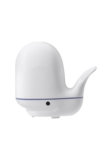 Beyaz Ultrasonik Aromaterapi Dağıtıcı 180ml - 7 Renk Led Işıklı Nemlendirici, 10 Saat Otomatik Kapatma Fonksiyonu