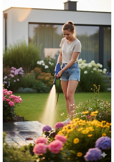 Robo Ultra 3 Kovalı Pembe Köpük Yüksek Basınçlı Yıkama Makinesi