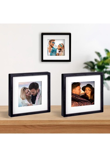 Kişiye Özel Yapışkanlı Sök Tak Paspartulu Pola Çerçeve 1 Adet 76723