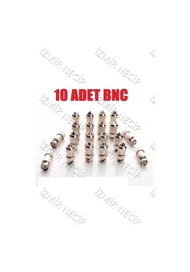 Ncpline 10 Adet Metal Bnc Jak Ahd Analog Kamera Jaki