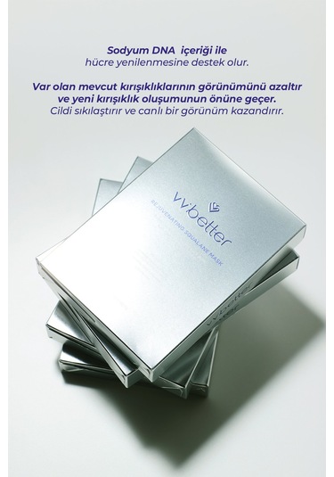 Vvbetter Rejuvenating Squalane Mask Yüz Maskesi Kore 28 ML