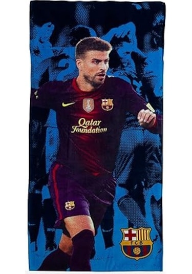 Hobby Lisanslı Plaj Havlusu Barcelona V10