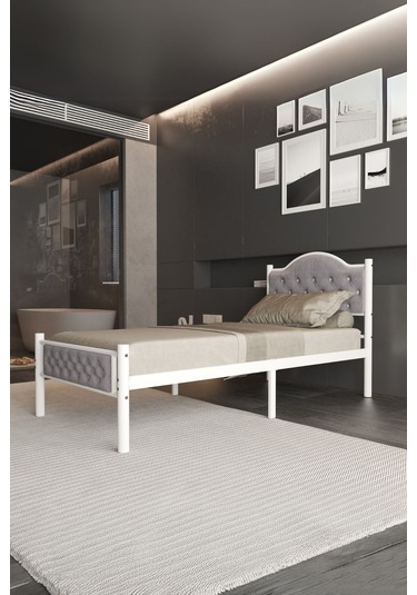 Aksviva Milan Tek Kişilik Ferforje Karyola