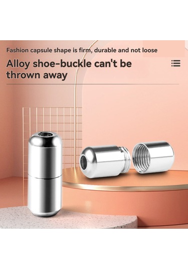 Geeksen 6mm Genişlikli Spor Ayakkabı İçin Esnek Kaymaz Kayışlar, Kapsül Kilitli, Çocuk-yetişkin Uyumlu, Siyah 1 Çift Siyah