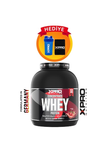 Xpro Nutrition Concentrate Whey Protein Tozu 2016 G Çilek Aromalı