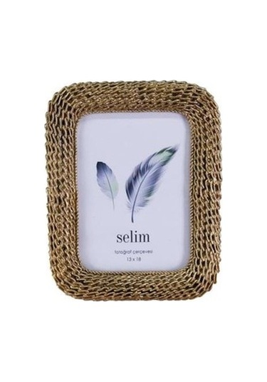 Crearthome Chain Çerçeve Altın 13X18 Cm Scrv117Alt84Rs