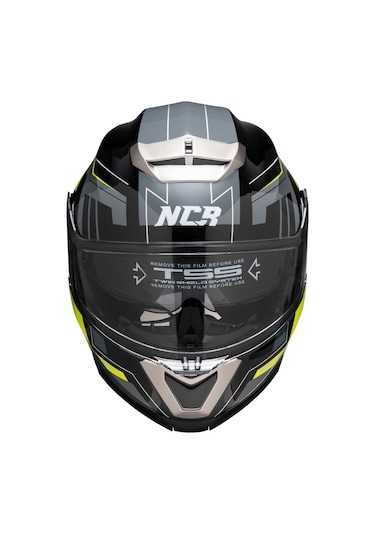 Ncr Stars Çene Açılır Sarı Kask Ece Belgeli Sarı