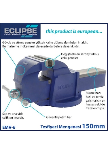 Eclipse Emv-6 Tesfiyeci Mengenesi 150 MM