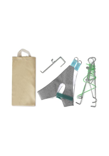 Servikal Traksiyon Cihazı, Servikal Traksiyon Aleti Kapısı Asılı Servikal Traksiyon Çerçevesi Gümüş