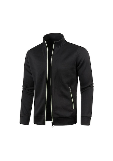 Erkek Hırka Fermuarlı Kapşonlu Siyah Yeşil Gri Kontrast Renkler Ceketler Moda Rahat Yüksek Stand Sweatshirtler Montlar Spor Giyim Yasheng Siyah Erkek Hırka Fermuarlı Kapşonlu Siyah Yeşil Gri Kontrast Renkler Ceketler Moda Rahat Yüksek Stand Sweatshirtler Montlar Spor Giyim Yasheng Siyah