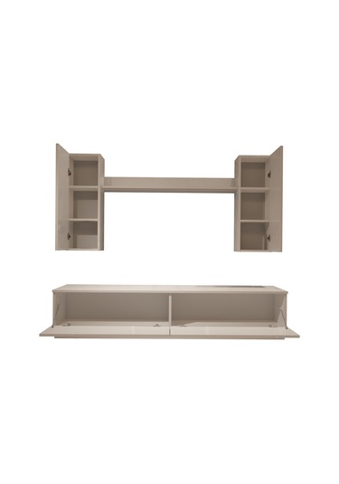 Decoraktiv Eko 5db Mdf Std Tv Ünitesi Tv Sehpası Beyaz