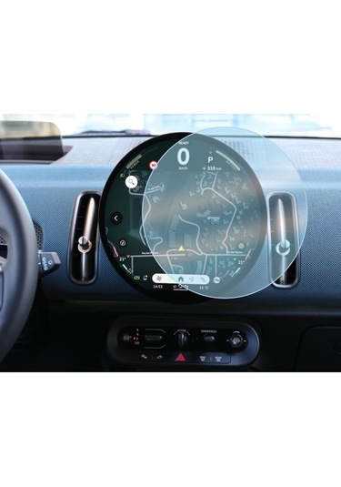 Mini J. Cooper Works Mat Ekran Koruyucu Multimedya Gösterge ' Sadece Ekran Koruyucu