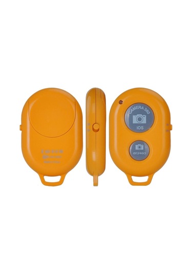 Kablosuz Bluetooth Uzaktan Deklanşör Zamanlayıcı Çubuk Tripod Aksesuarları Android Ios Uyumlu Evrensel