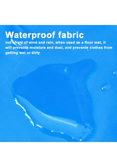 Teltree Dışarıda Kullanım Üçlü Fonksiyonlu Yağmurluk: Yağmur Engeli, Zemin Minderi Ve Çadır - Yeşil Yeşil