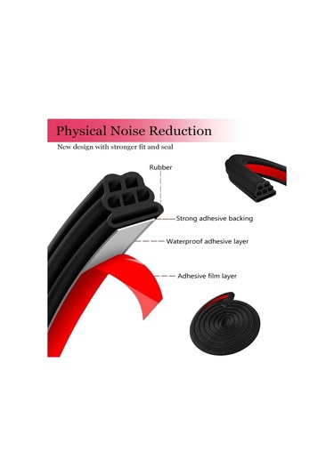 Land Rover Evoque Cabriolet 2016 İçin Araba Kapısı Mühür Strip, 2018, Hava Sıyırma, Kendi Kendine Yapışkan Kauçuk Sızdırmazlık