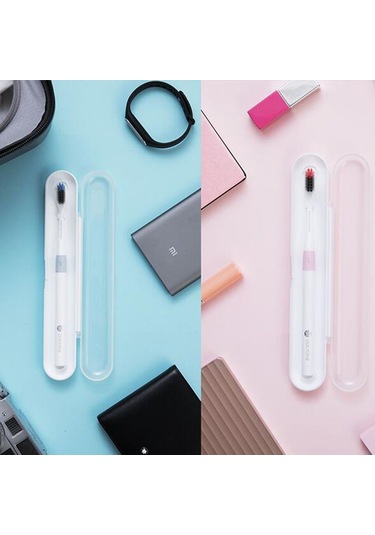 Sones 4'ü 1 Arada Orijinal Xiaomi Mijia Dr.bei Bas Yöntemi Yumuşak Diş Fırçaları