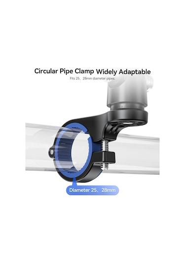 Maiyame Telesın Bisiklet Motor Siklet Telefon Tutucu Nylon Fiber Şok Emici Manyetik Kılıf 360 Döner İphone 15 Pro Uyumlu Fotoğraf Video Kaydı