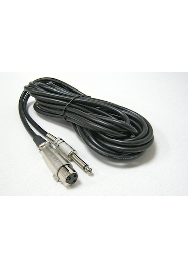 Fugue Fl-08 Mikrofon Kablosu 5 Metre Xlr-Çivi