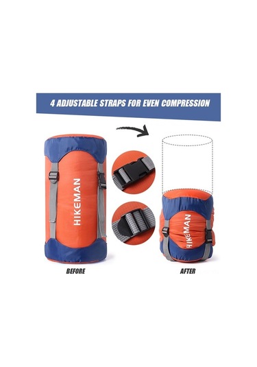 Pazly Yüksek Kalite 210t Polyester, Suya Ve Yırtılmaya Dayanıklı Kamp Çantası Mavi Mavi