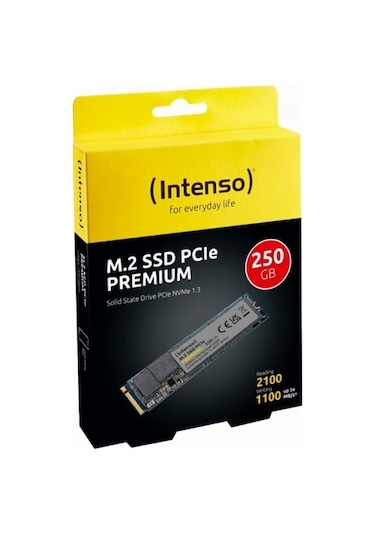 Intenso 3835440 250 GB 2100-1100Mb/s M.2 NVMe Premium 3D NAND SSD